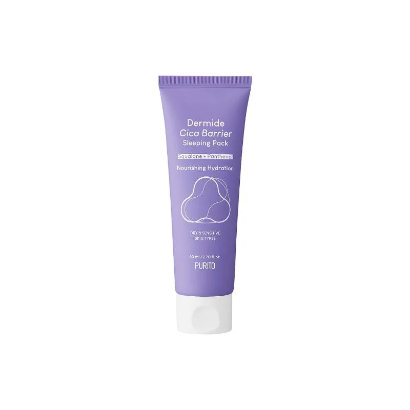 PURITO - Dermide Cica Barrier Sleeping Pack - pleťová nočná maska 80 ml 80 ml