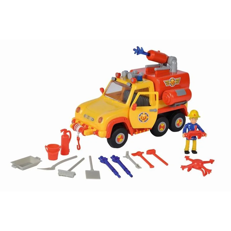 SIMBA - Požiarnik Sam Hasičské auto Venuša 2.0 cm s figúrkou