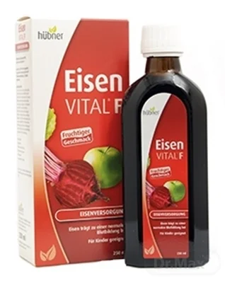Eisen VITAL F 1×250 ml, ovocný a bylinný extrakt