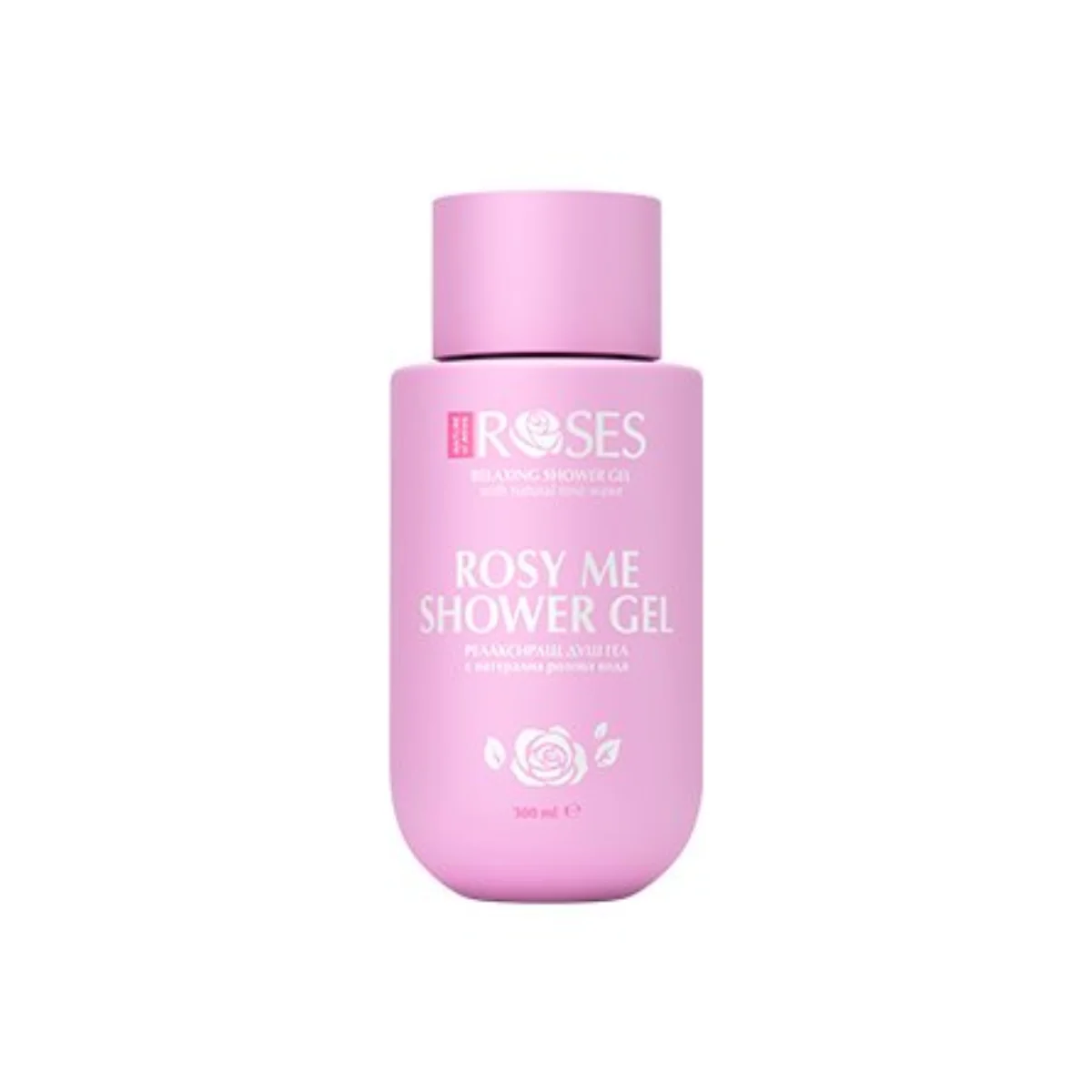 ROSY ME Relaxačný sprchový gél s prírodnou ružovou vodou 300ml - NATURE OF AGIVA