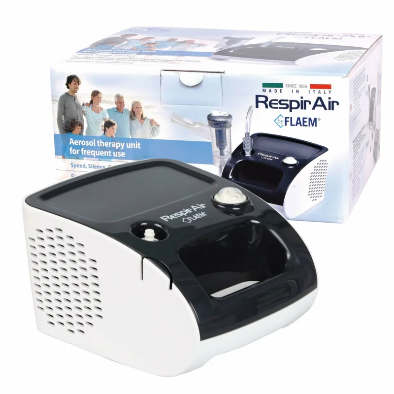 Flaem Respir Air F1000 kompresorový inhalátor RF7 Dual Speed Plus