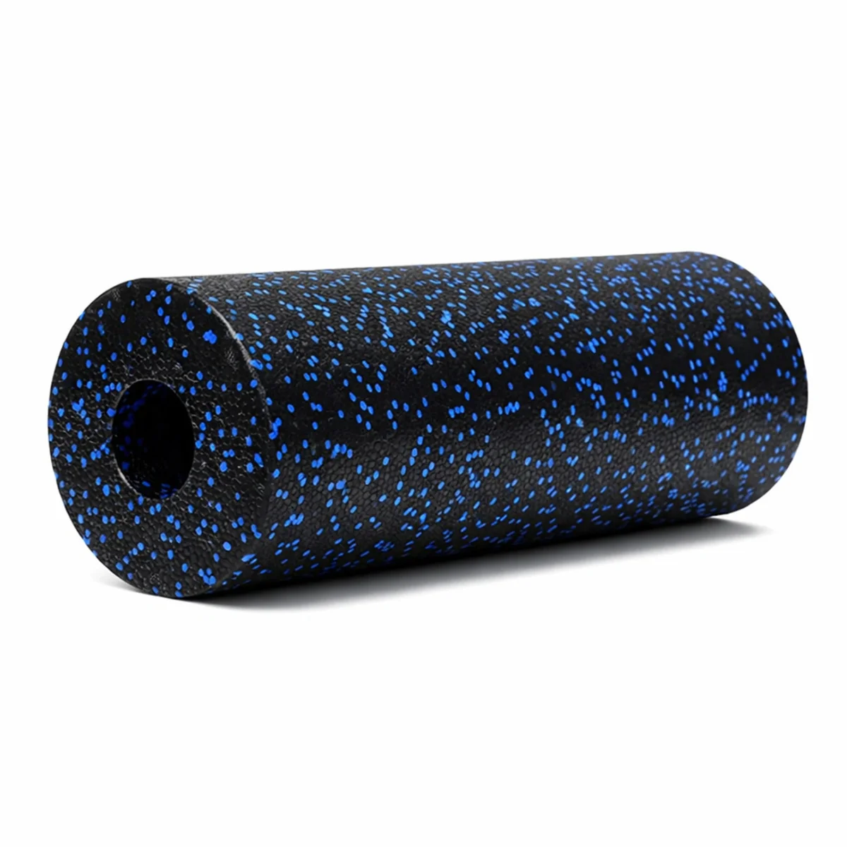 MG Exercise Roller masážny valec 45cm, čierny/modrý