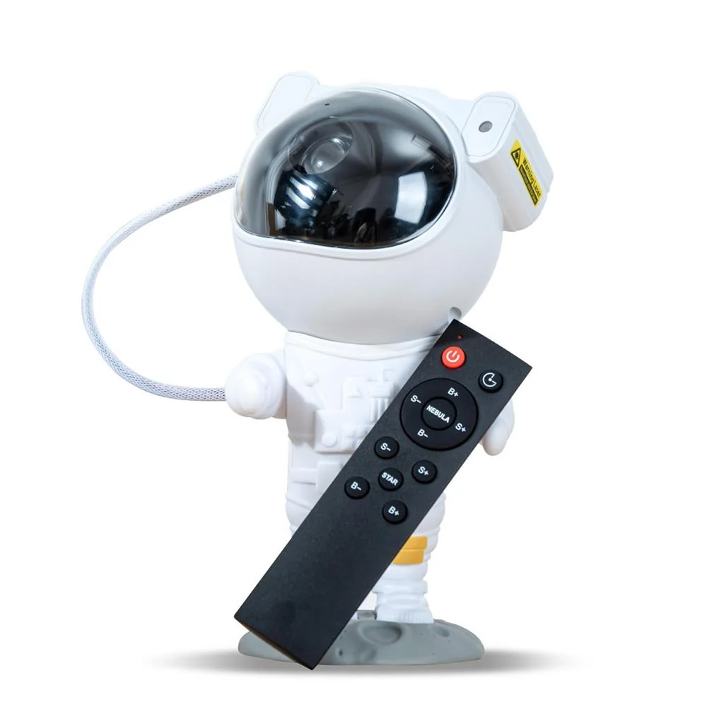 MG CF01 Astronaut projektor nočnej oblohy, biely
