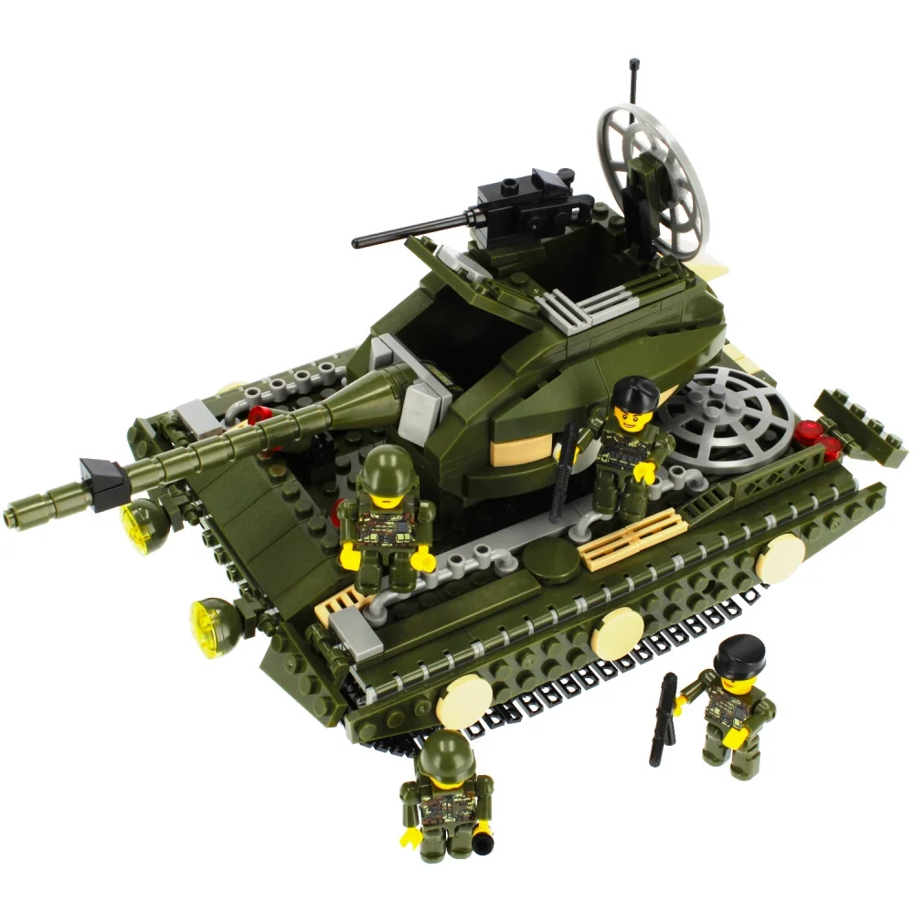 Stavebnica Alleblox Military Force 563 ks