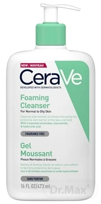 CERAVE Čistiaci penivý gél 473 ml 1×473 ml, čistiaci gél