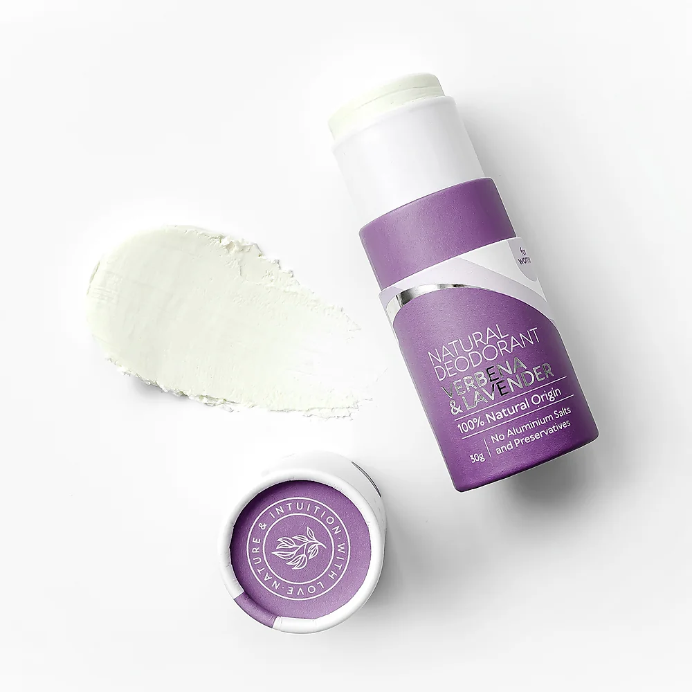 Krémový dezodorant verbena - levanduľa Natural Deodorant - Verbena & Lavender for WOMEN