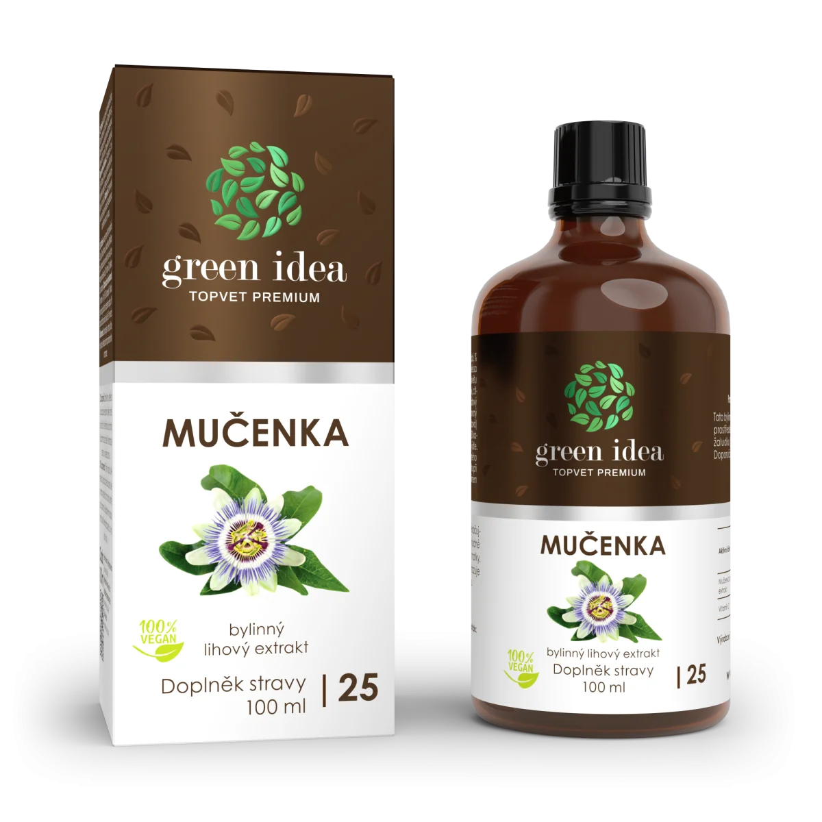Mučenka – tinktúra 100 ml – Green idea