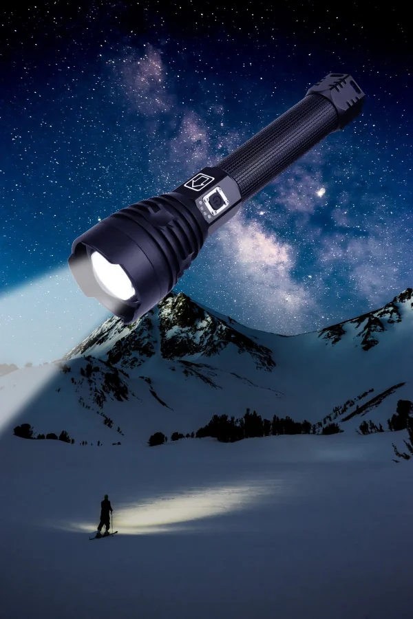 LED taktická baterka WT-01