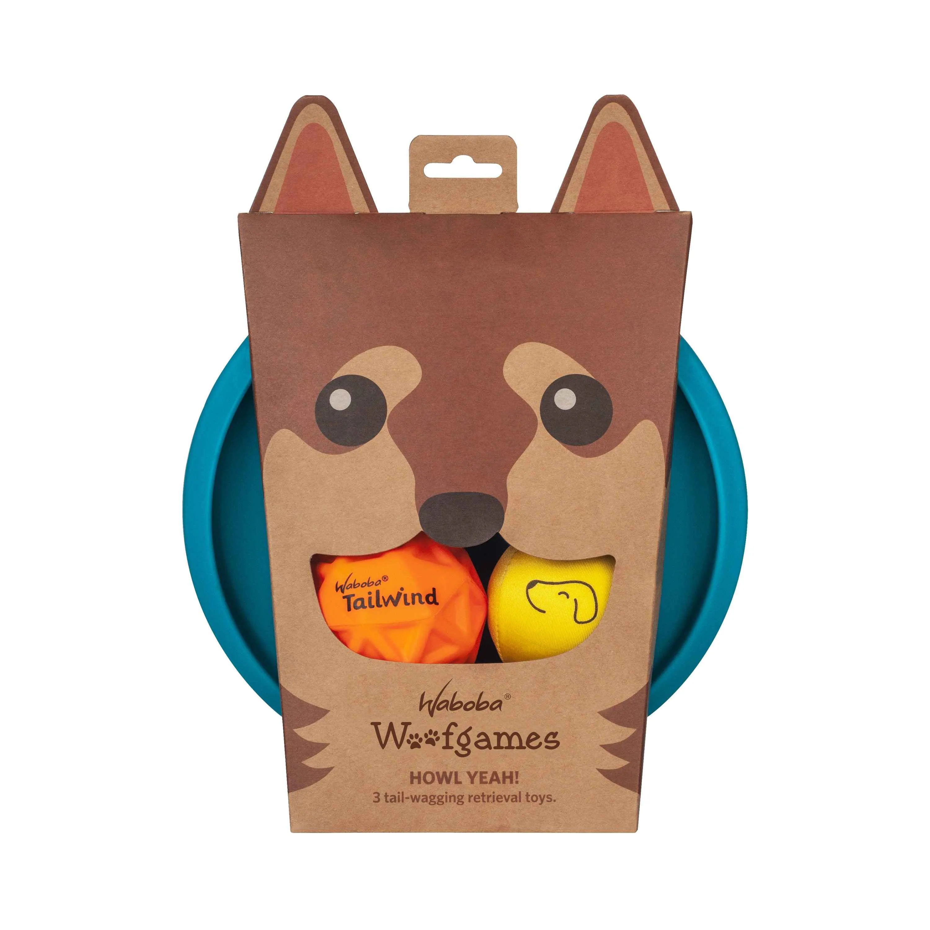 Waboba Sada hračiek pre psov Woofpack 1×1 ks, sada hračiek pre psov