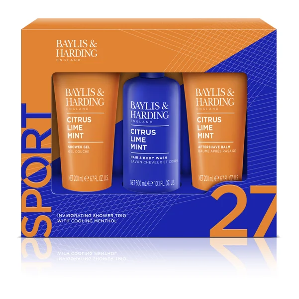 Baylis and Harding Pánska sada starostlivosti o telo Citrus 1×3 ks, darčeková sada