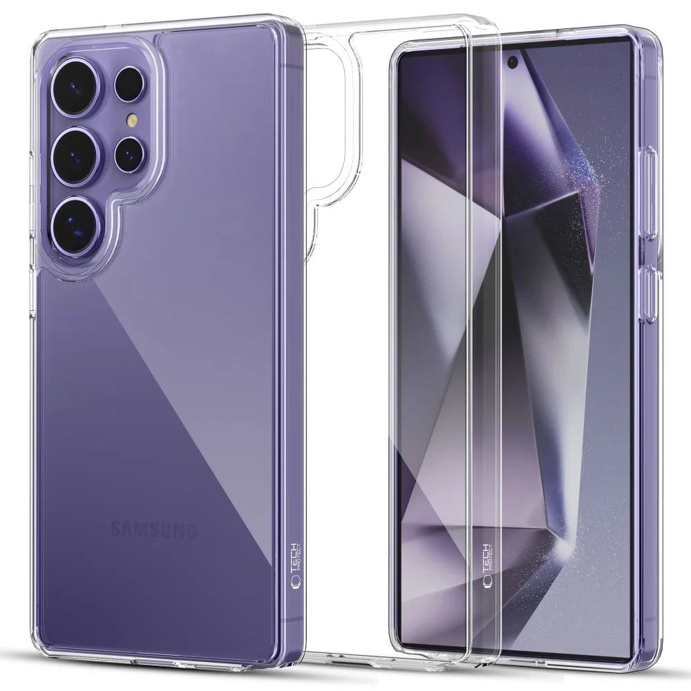 Tech-Protect Flexair Hybrid kryt na Samsung Galaxy S25 Ultra, priesvitný ný