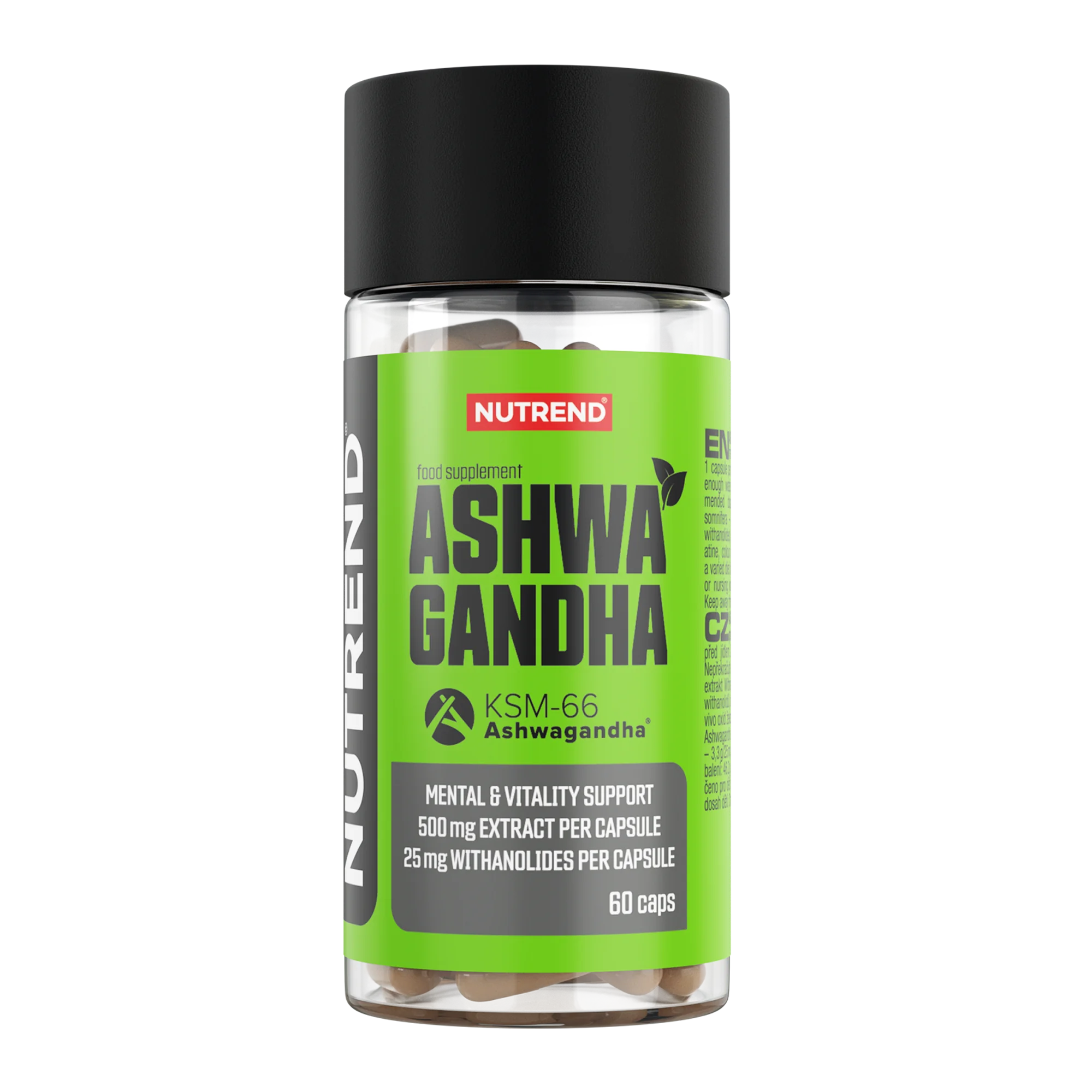 Nutrend ASHWAGANDHA, 60 cps