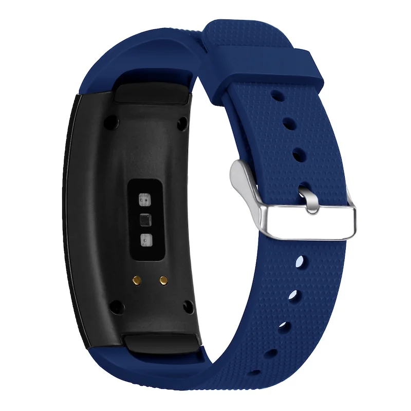 BStrap Silicone Land remienok na Samsung Gear Fit 2 dark blue