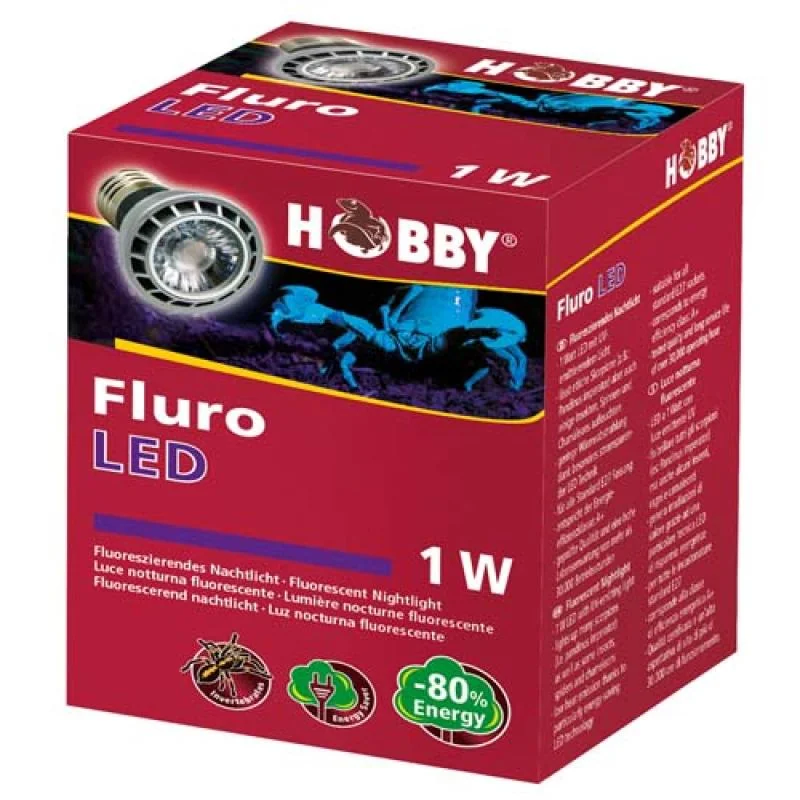 HOBBY LED fluorescenčné nočné svietidlo do terária 1W
