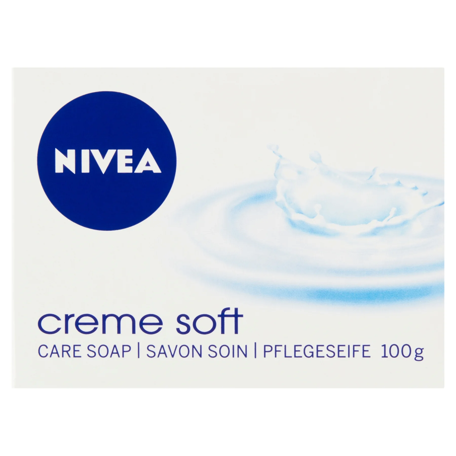 NIVEA Tuhé mydlo Creme Soft 100g 1×100 g, tuhé mydlo