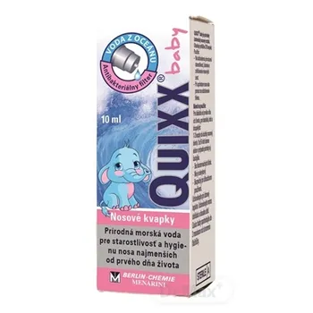 QUIXX baby 0,9% 1×10 ml, nosové kvapky