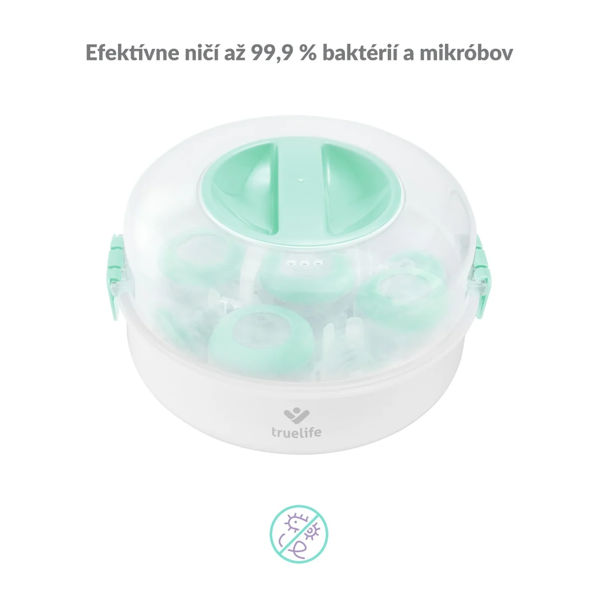 TrueLife Invio MS5 1×1 ks, sterilizátor do mikrovlnnej rúry