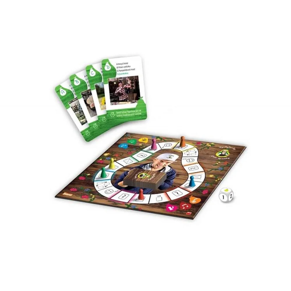 Vychytávky Ládí Hrušky Spoločenská hra -DINOTOYS