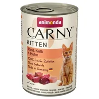 Animonda Carny Kitten Konzerva pre mačky Tela+Kura 400g