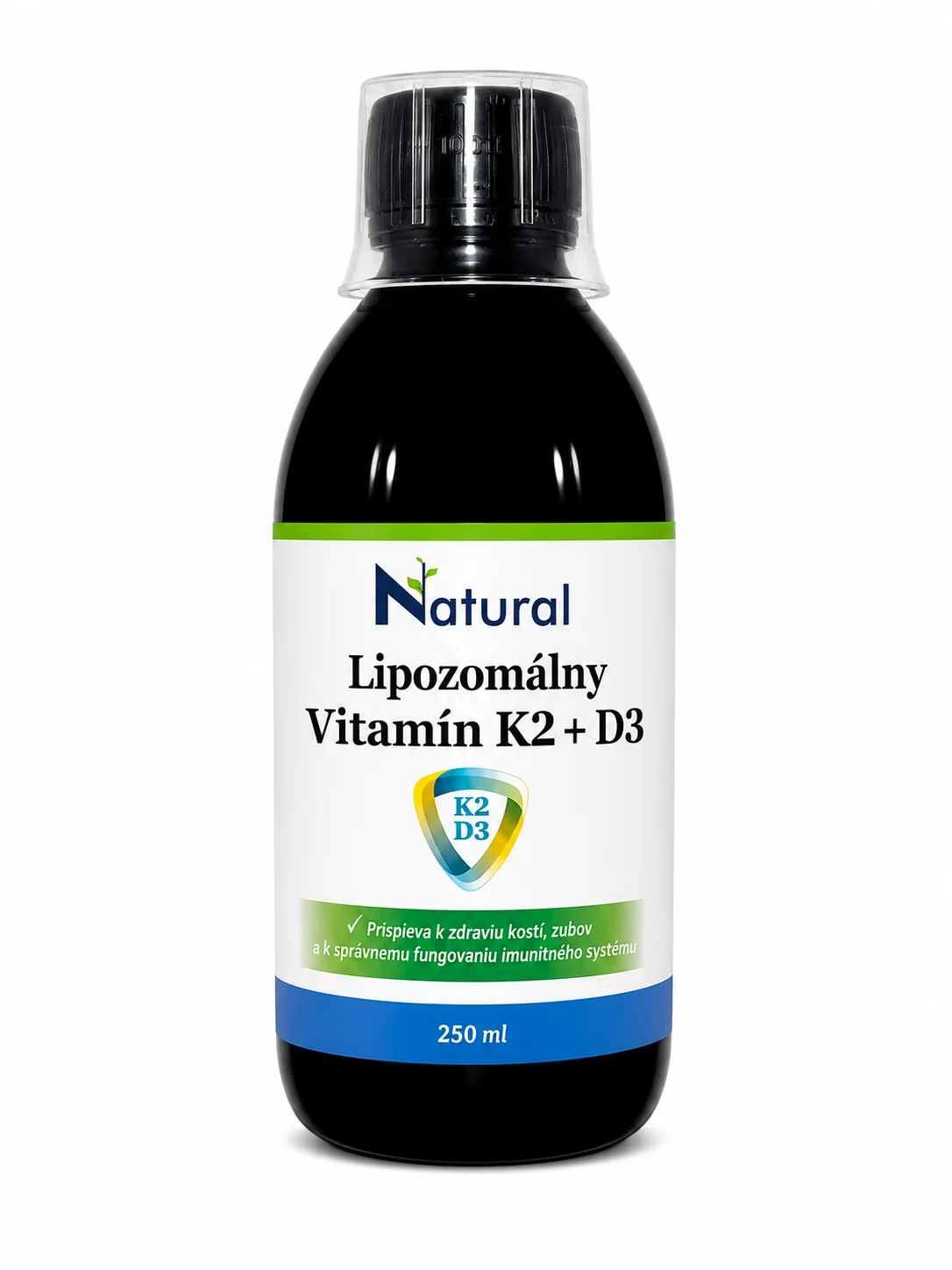 Lipozomálny Vitamín K2 + D3 - 250 ml