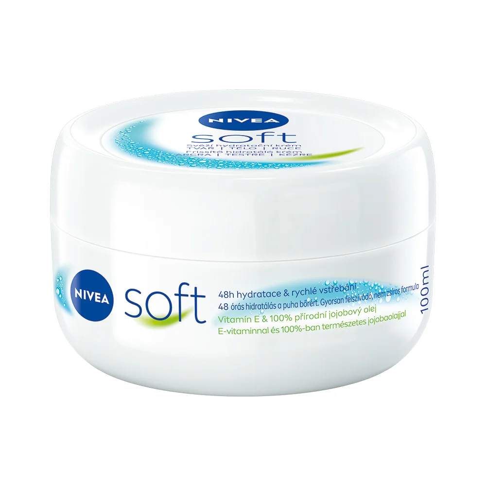 NIVEA Soft krém 100ml 1×100 ml, krém