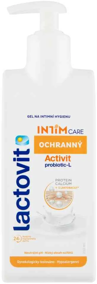 Lactovit Activit gél na intímnu hygienu 1×250 ml, gél na intímnu hygienu