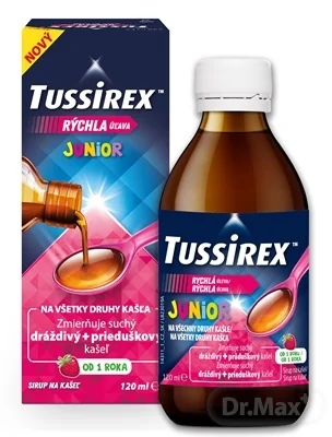 TUSSIREX JUNIOR sirup 1×120 ml, sirup