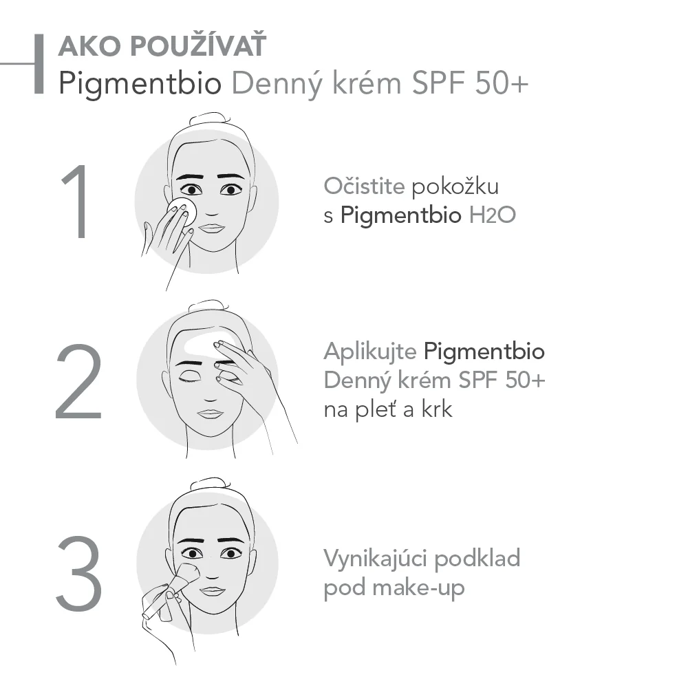 BIODERMA Pigmentbio Denný krém proti pigmentovým škvrnám SPF 50+ 1×40 ml, denný pleťový krém