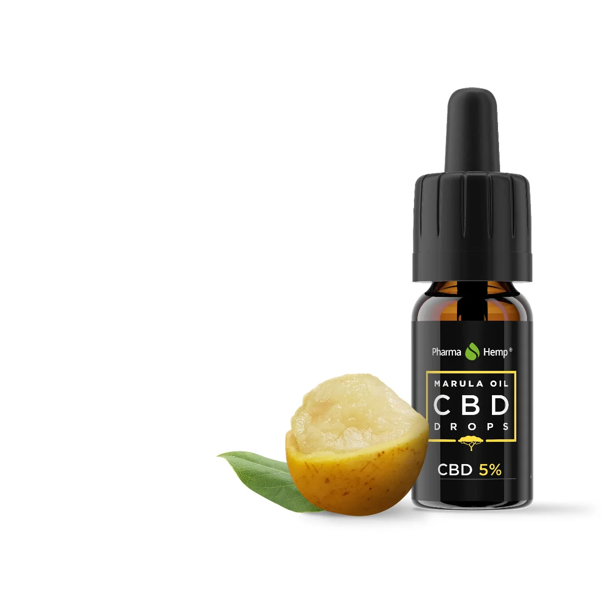 CBD Drops Marula Oil 5% 1×10 ml, cbd kvapky