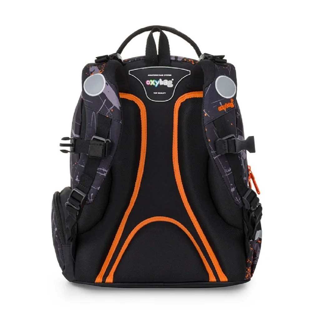 Školský batoh OXY GO Dino modrý, ergonomický