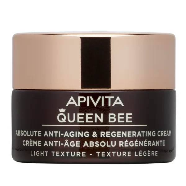 APIVITA Queen Bee Age Defense LIGHT Cream 1×50 ml, ľahký výživný anti-age krém
