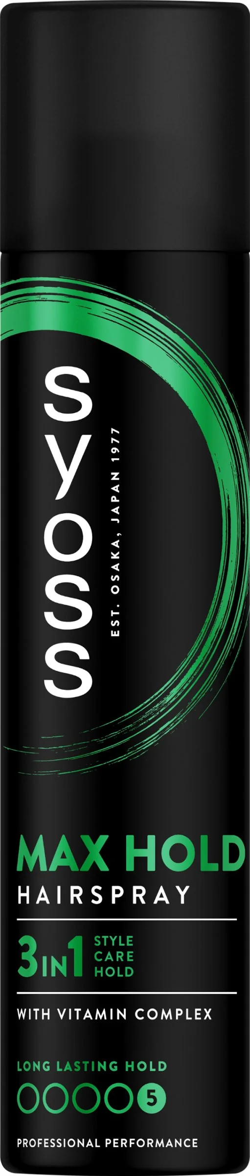 Syoss lak na vlasy Max Hold 300 ml 1×300 ml, lak na vlasy