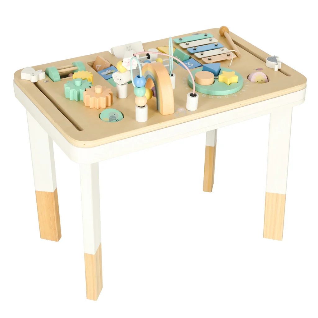 Interaktívny stolík Lulilo, drevený Montessori set s hračkami