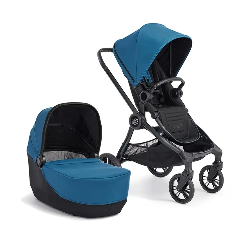 Baby Jogger City Sights sada 2v1 kočík + vanička Deep Teal