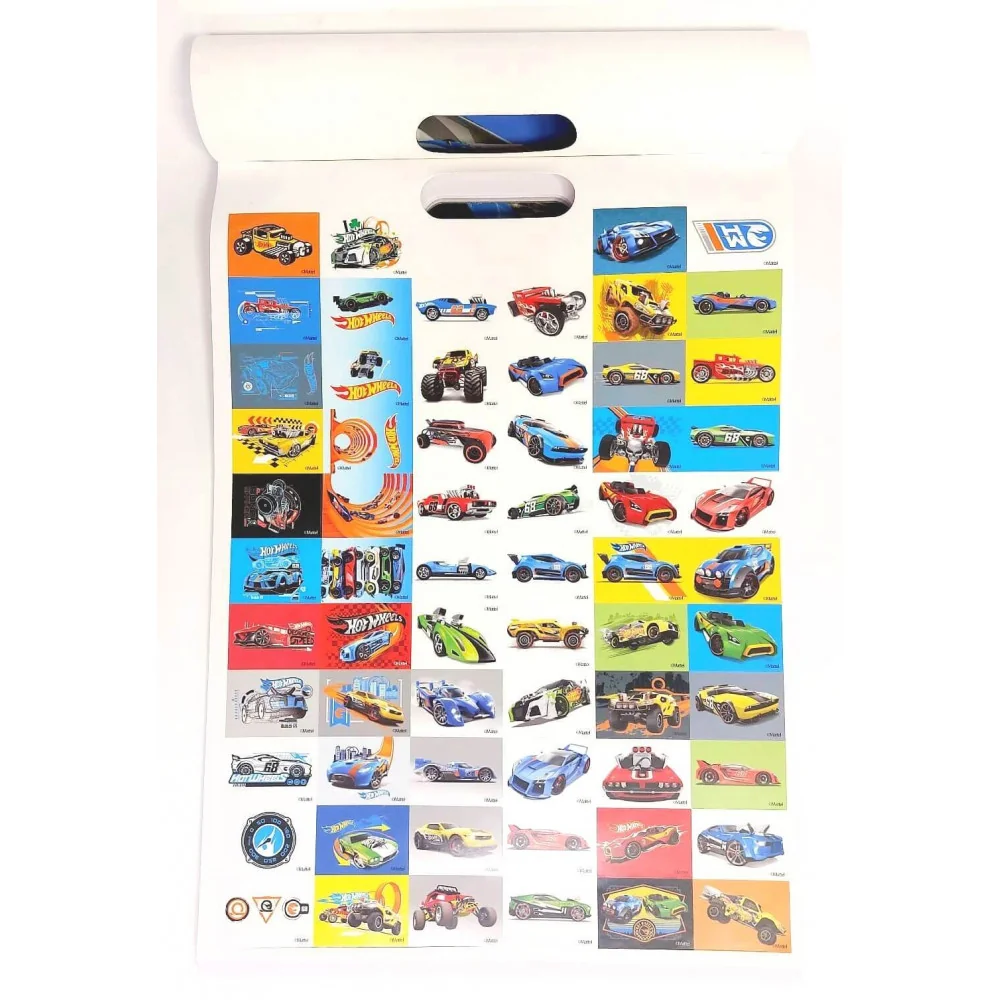 Omaľovánka + samolepky Hot Wheels A3 32 str.-Disney
