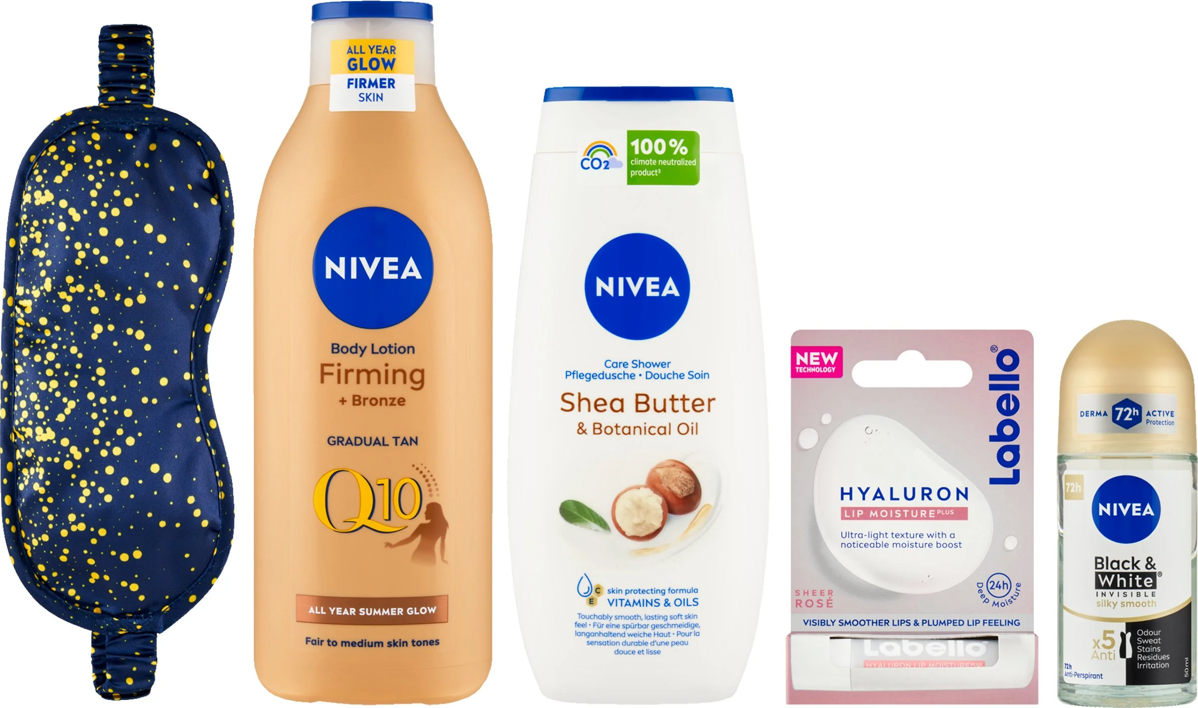 NIVEA BOX GOLDEN CARE 1×1 ks, darčekové balenie