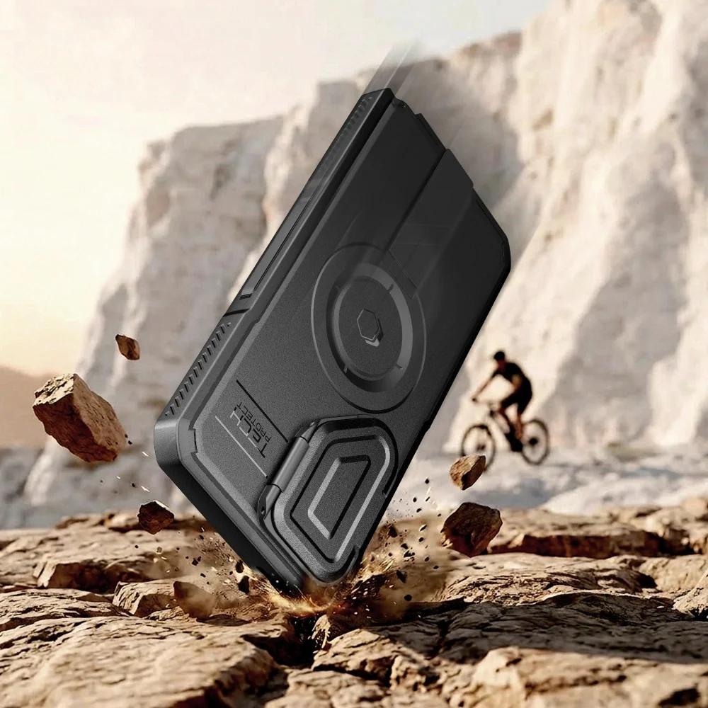 Tech-Protect Kevlar MagSafe kryt na Samsung Galaxy S26 Ultra, čierny