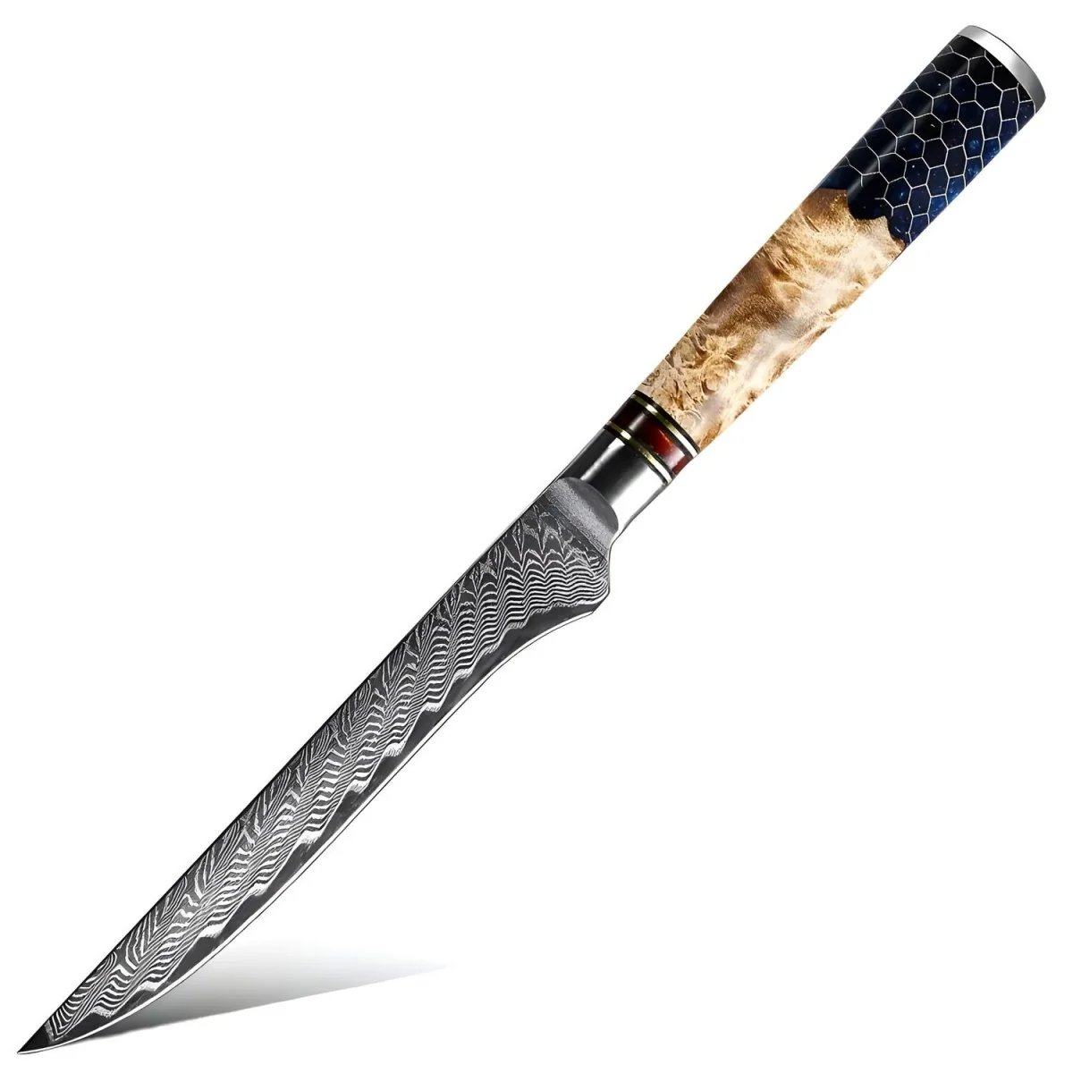 Damaškový kuchynský nôž Boning 1ks, čepeľ 14,3cm