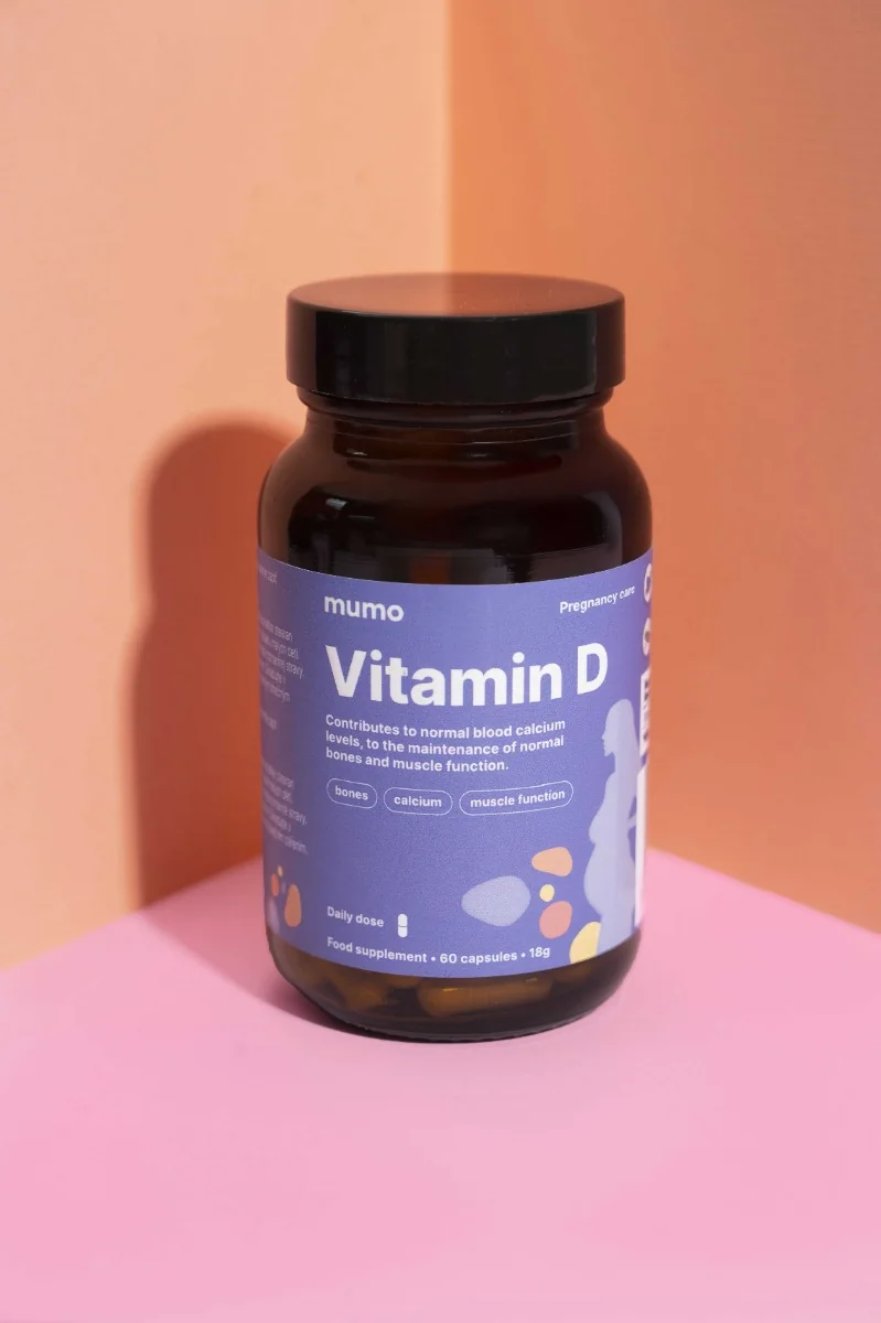 Mumo Vitamín D3 pre tehotné 60 cps