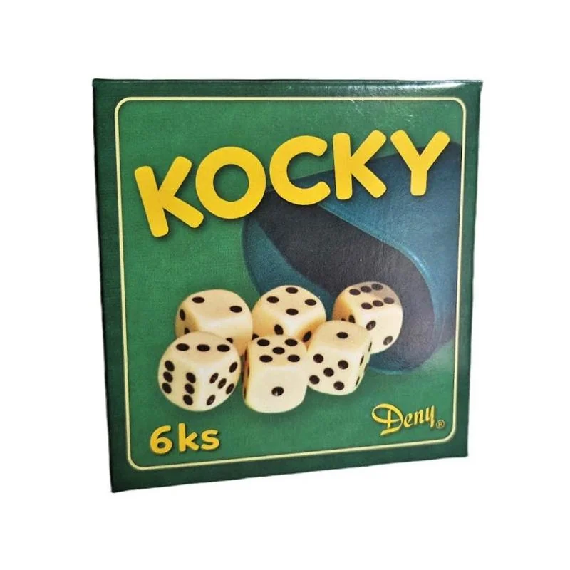 Hracie kocky v pohári 6ks , 9H018233