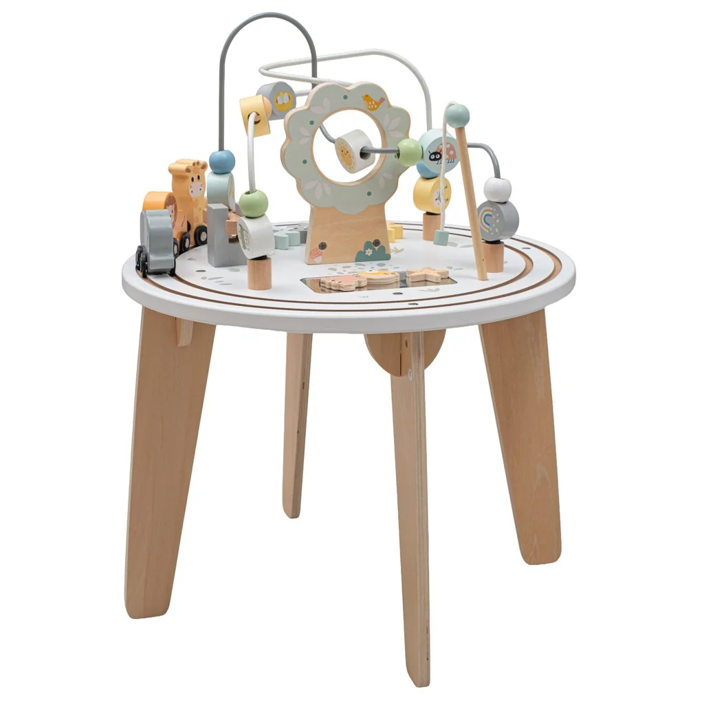Drevený multifunkčný stolček Montessori Baby Mix , 20C58316