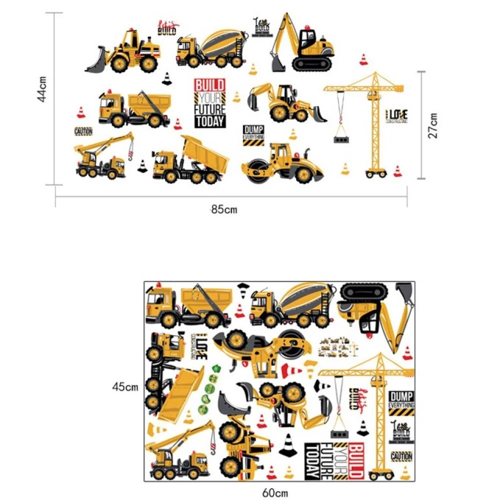 Samolepka na stenu/Tapeta Machines