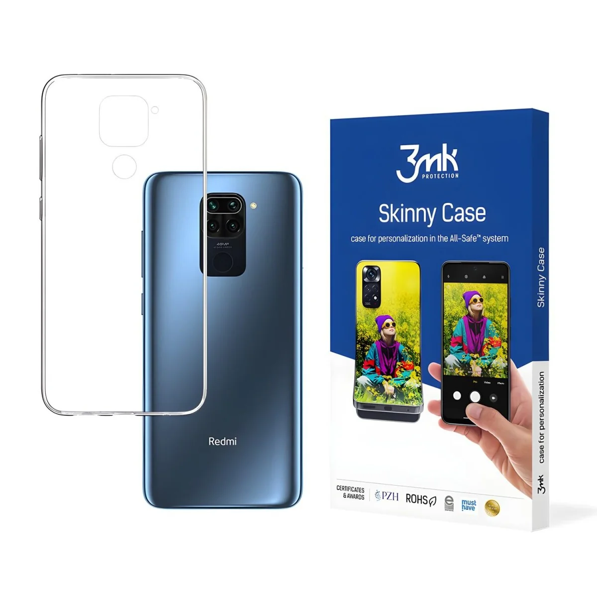 Transparentné puzdro pre Xiaomi Redmi Note 9 4G