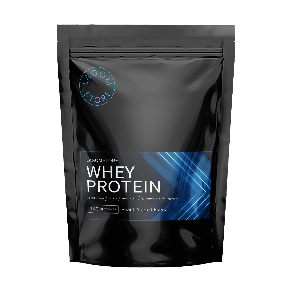 Lagomstore Whey Protein jogurt-peach 1×1000 g, proteín