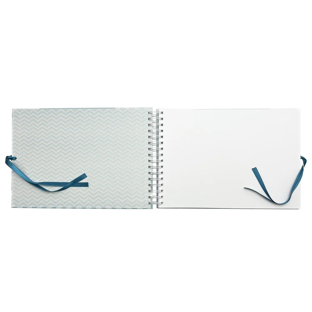 Scrapbookový album modrý A4 s laminom 30 × 21 cm, 30 listov