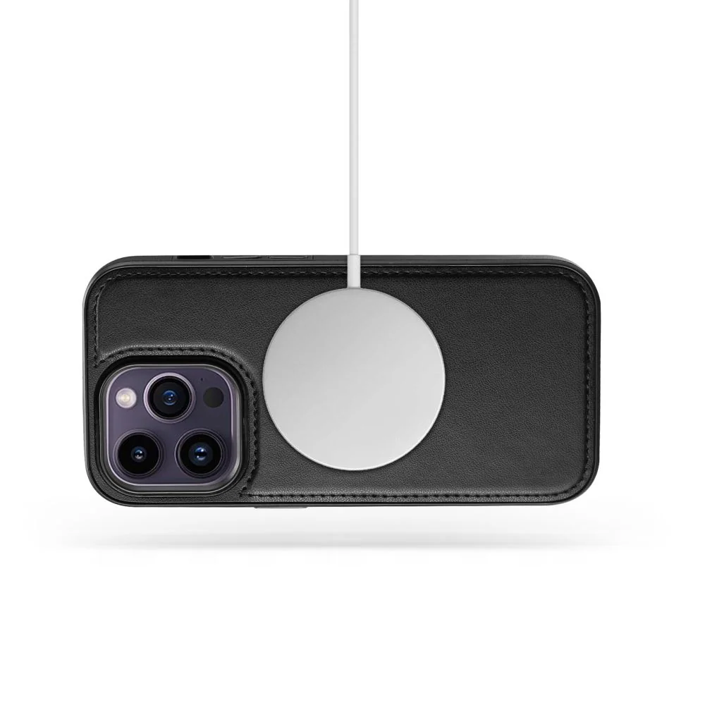 Tech-Protect Wallet MagSafe puzdro na iPhone 14 Pro, čierne