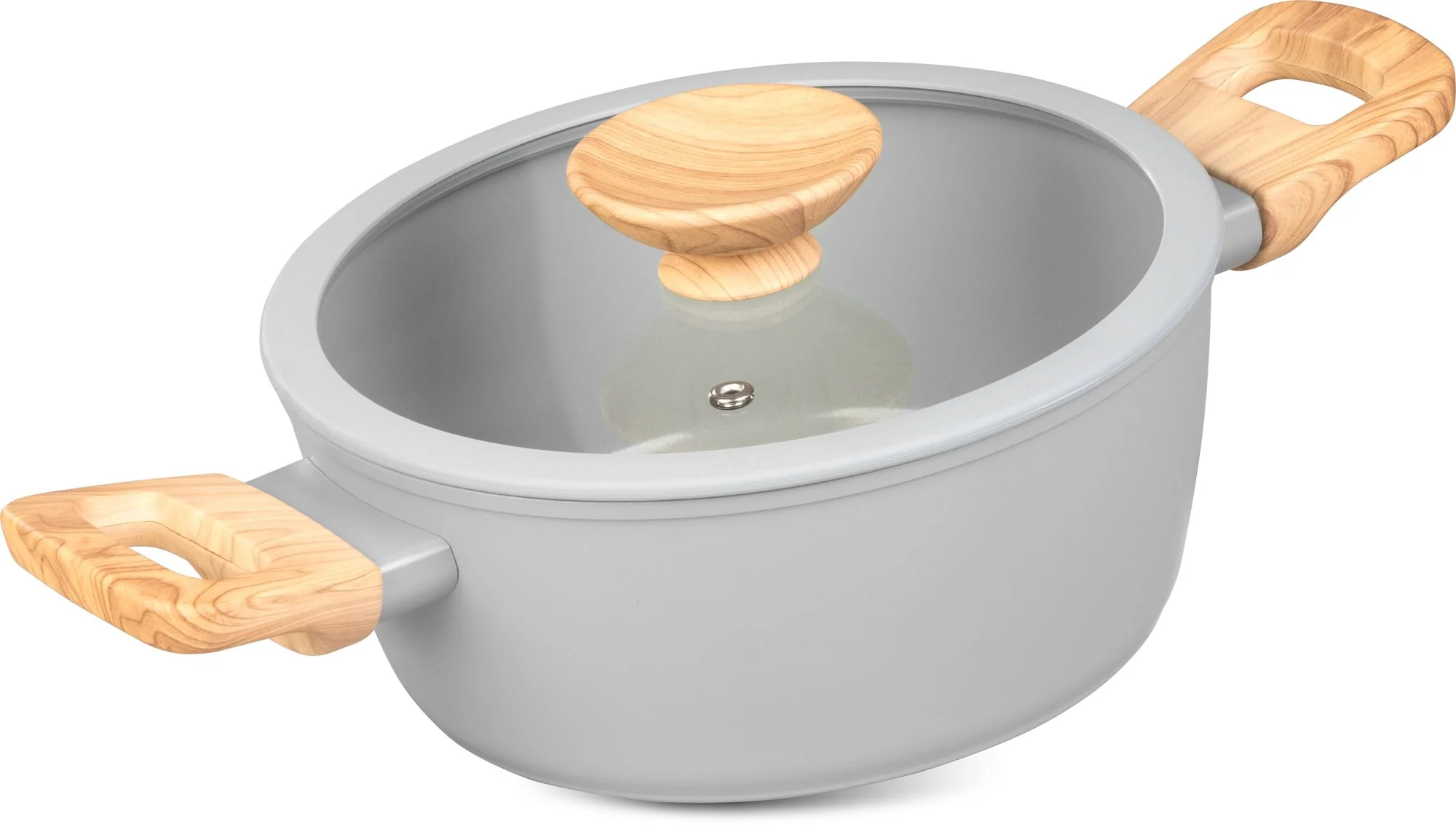 MagicHome kastról Harmony, 1 ks So sklenenou pokrievkou, 20 cm