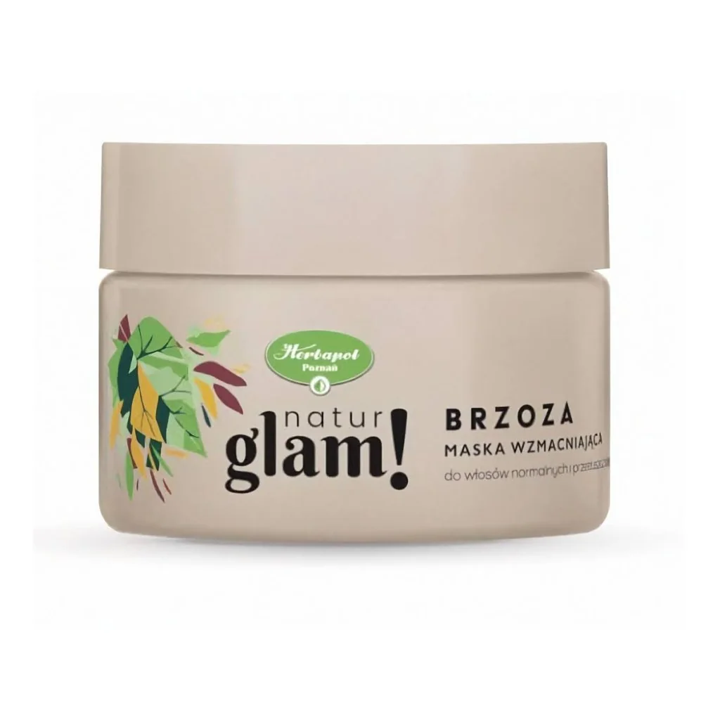 NaturGlam Brezová maska na vlasy 300 ml normálne a mastiace sa