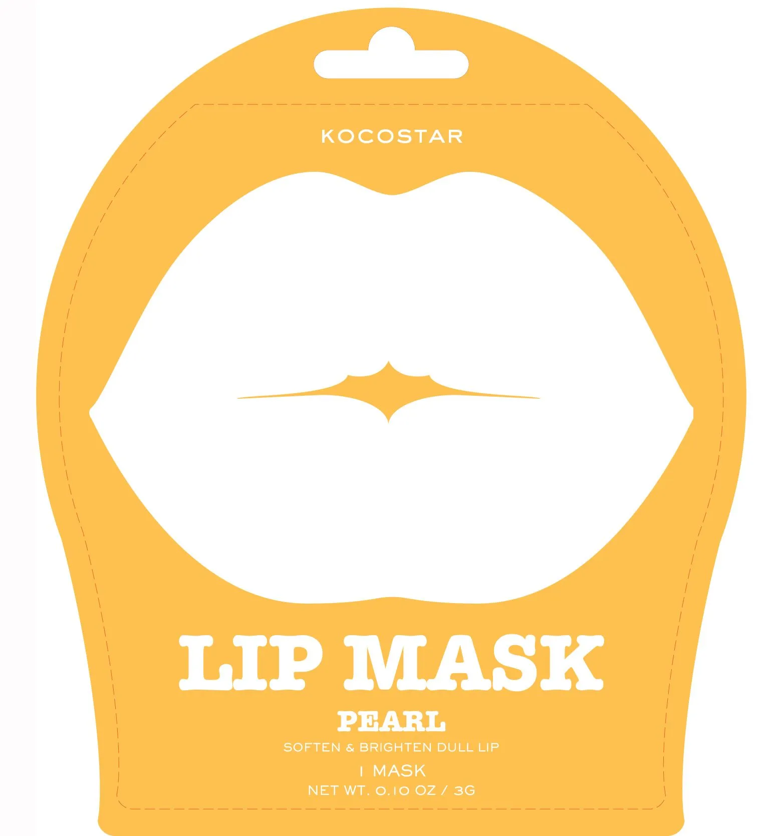 Kocostar Pearl Lip Mask 3 g / 1 sheet
