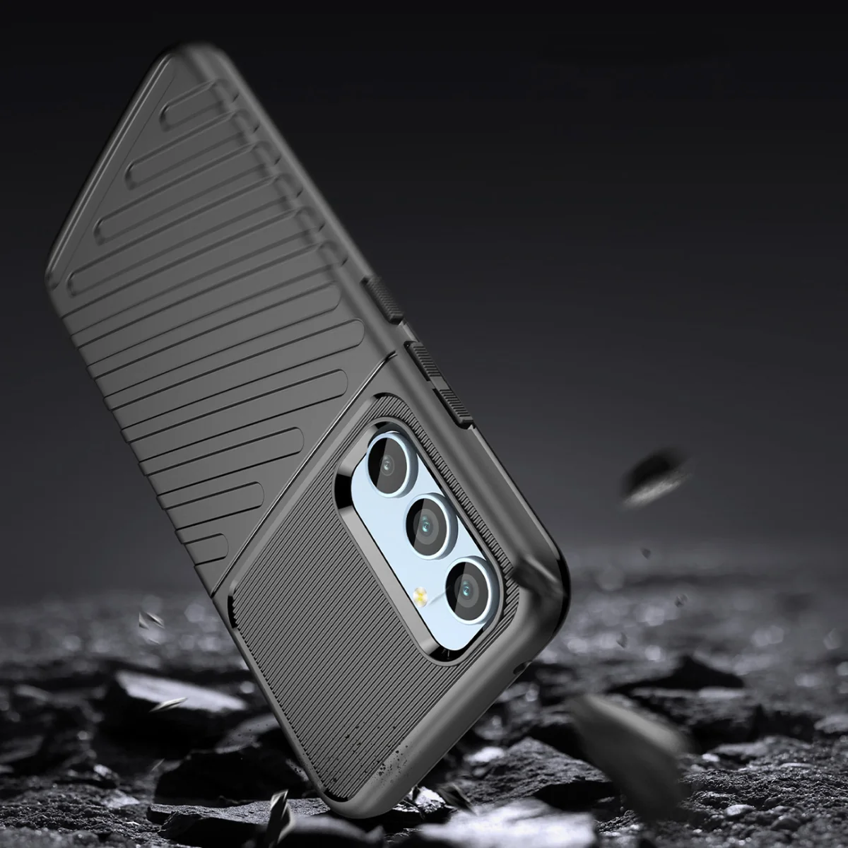 MG Thunder kryt na Samsung Galaxy A54 5G, čierny